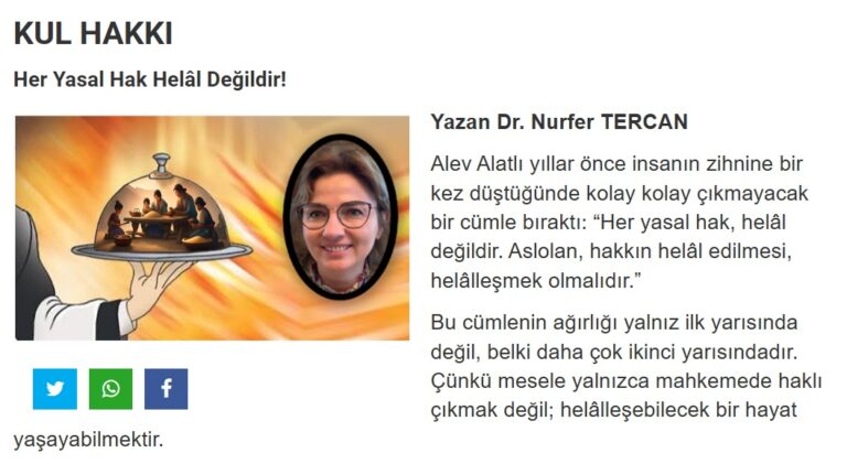 The Rights of Others (Kul Hakkı)