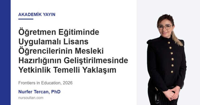 Öğretmen Eğitiminde Uygulamalı Lisans Öğrencilerinin Mesleki Hazırlığının Geliştirilmesinde Yetkinlik Temelli Yaklaşım