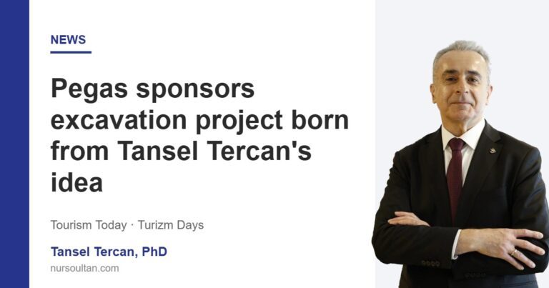 Pegas sponsors excavation project born from Tansel Tercan’s idea