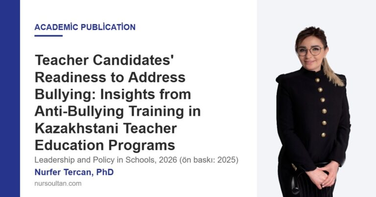 Teacher Candidates’ Readiness to Address Bullying: Insights from Anti-Bullying Training in Kazakhstani Teacher Education Programs