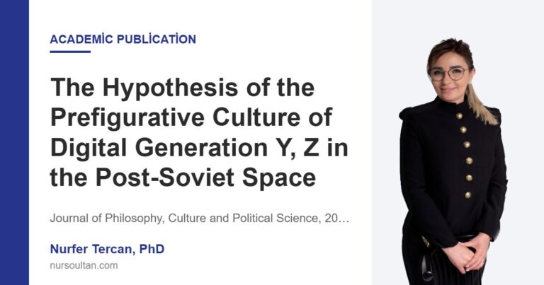 The Hypothesis of the Prefigurative Culture of Digital Generation Y, Z in the Post-Soviet Space