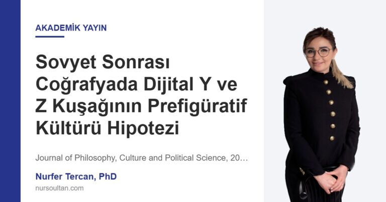 Sovyet Sonrası Coğrafyada Dijital Y ve Z Kuşağının Prefigüratif Kültürü Hipotezi